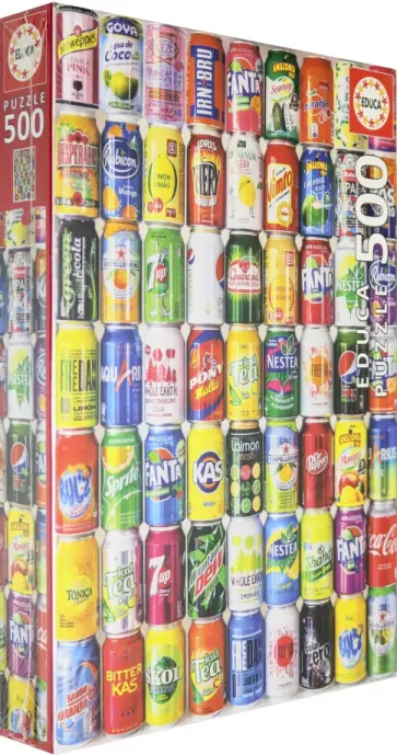 Пазл 500 деталей "Банки" (18447) обложка книги