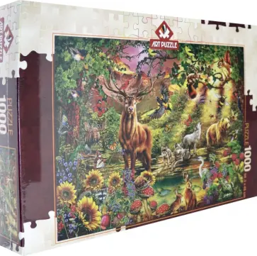 Пазл-1000 "Волшебный лес" (5176) обложка книги