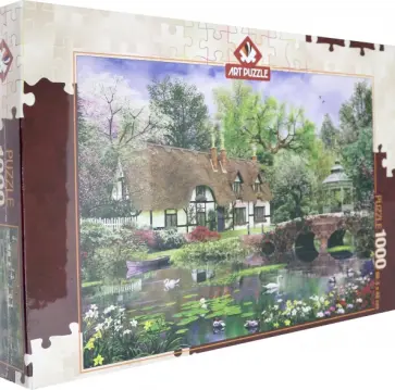 Пазл 1000 деталей "Кувшинки" (5189) обложка книги