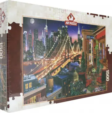 Пазл-1500 "Терраса в Бруклине" (5376) обложка книги