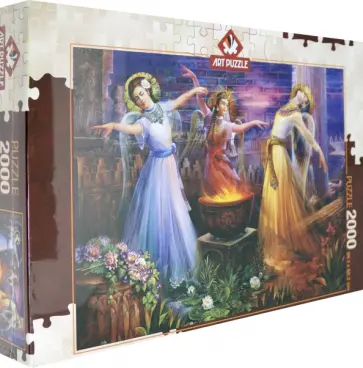 Пазл-2000 "Вода, Огонь и Земля" (5470) обложка книги