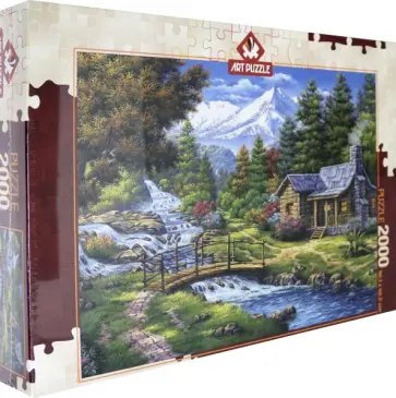 Пазл-2000 "Два каскада" (5471) обложка книги