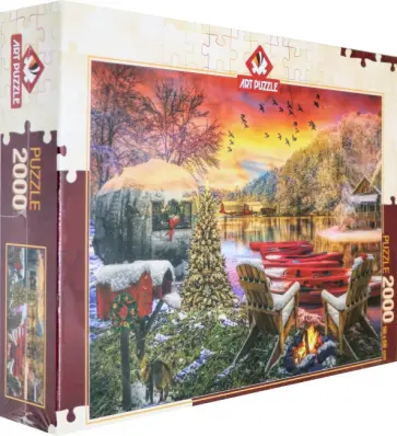 Пазл 2000 деталей "Трейлерный лагерь" (5472) обложка книги