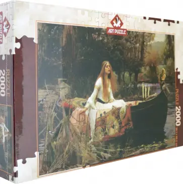 Пазл-2000 "Леди из Шалотта, 1888" (5478) обложка книги