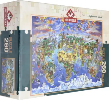 Пазл 260 деталей "Цвета мира. Мария Робинки" (4278) обложка книги