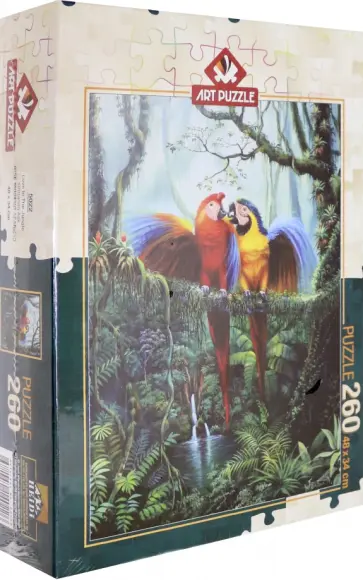Пазл-260 "Любовь в джунглях" (5022) обложка книги