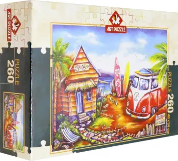 Пазл 260 деталей "Серфинг лагерь" (5027) обложка книги