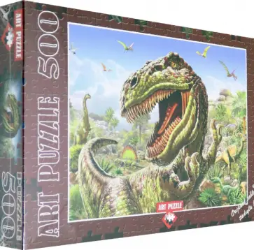 Пазл 500 деталей "Ти-Рекс" (4170) обложка книги