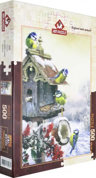 Пазл 500 деталей "Синицы" (4197) обложка книги