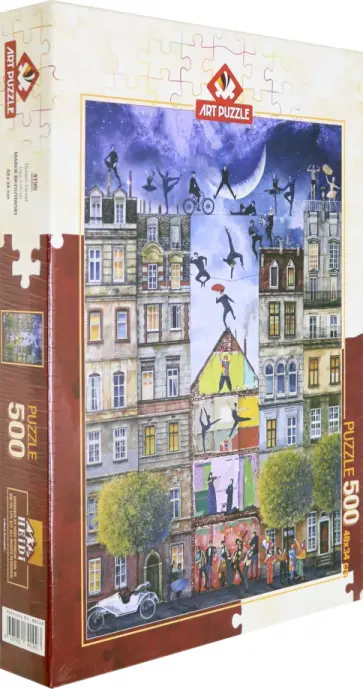 Пазл 500 деталей "Улица грез" (4199) обложка книги