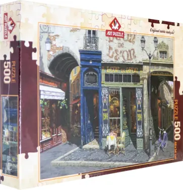 Пазл 500 деталей "Кафе Леон" (4203) обложка книги