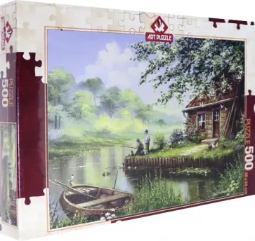 Пазл-500 "Вечерняя рыбалка" (5071) обложка книги