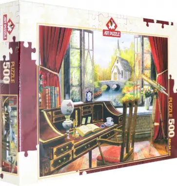 Пазл 500 деталей "Вид из кабинета ученого" (5074) обложка книги