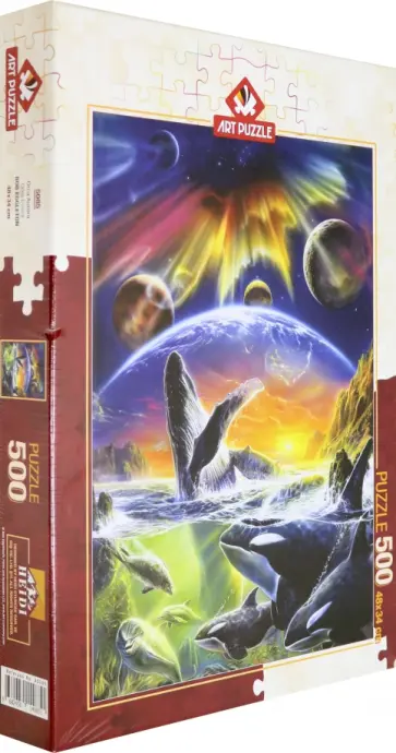 Пазл 500 деталей "Касатка Аврора" обложка книги