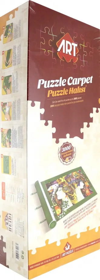 Коврик для сборки и хранения пазлов, до 3000 деталей обложка книги