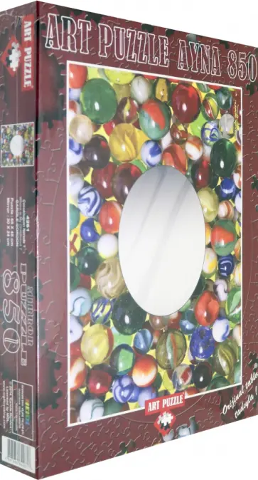 Пазл-зеркало 850 деталей "Марблс" (4261) обложка книги