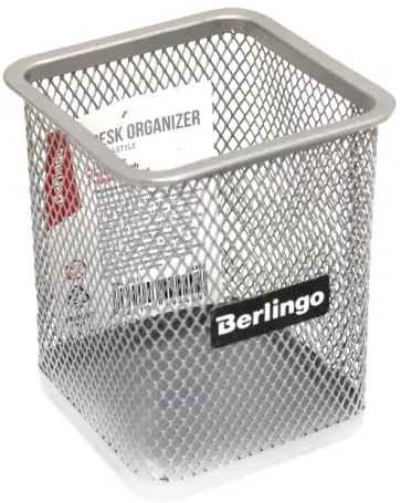 Подставка-стакан "Steel&Style", серебристая (BMs_41111) обложка книги