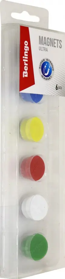 Набор магнитов, 6 штук (20 мм) "Ultra" (SMm_02020) обложка книги