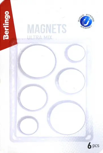 Набор магнитов 6 штук, усиленный (SMm_05020) обложка книги