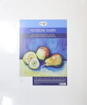 Холст "Московская палитра" (50х60 см, мелкое зерно) (060918_04) обложка книги