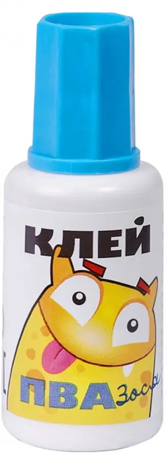 Клей ПВА "Тося, Бося, Зося" 20г, в ассортименте (330012Н) обложка книги