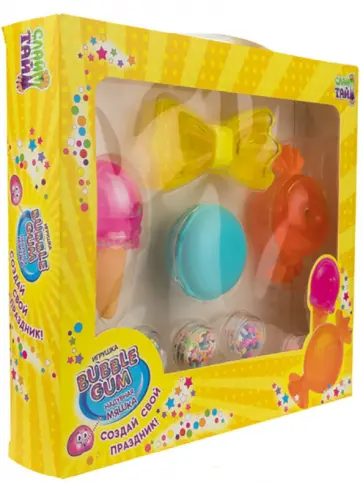 Слайм Тайм. Набор "Надувная мяшка Bubble Gum" (Т17818) обложка книги