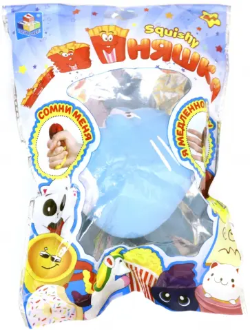 Игрушка-антистресс мммняшка squishy "Хомячок" (Т14689) обложка книги