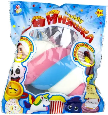 Игрушка-антистресс мммняшка squishy "Маршмеллоу" (Т14705) обложка книги