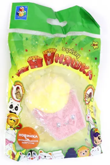 Игрушка-антистресс мммняшка squishy "Фри" (Т16203) обложка книги