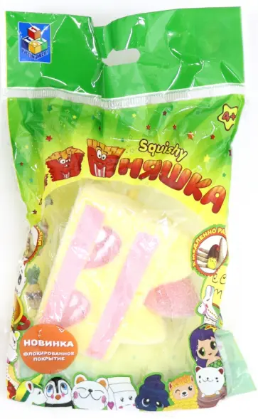 Игрушка-антистресс мммняшка squishy "Торт" (Т16206) обложка книги