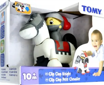 Tomy. Электронная игрушка с эффектом цоканья "Рыцарь-всадник" (ТО71914) обложка книги