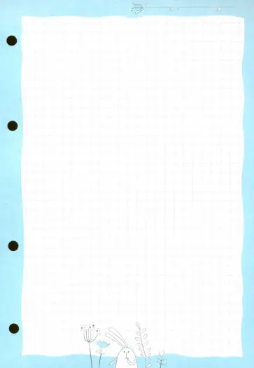 Блок сменный для тетради на кольцах "Bunny" (80 листов, А5, клетка) (N2026) обложка книги