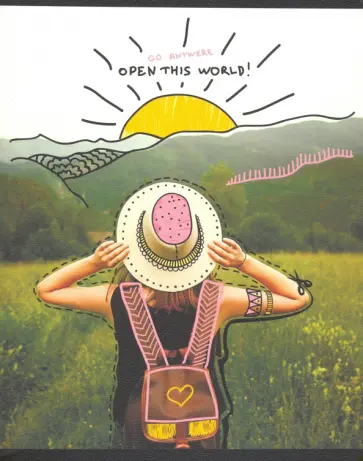 Тетрадь общая "Discovery. Горы" (48 листов, А5, клетка) (N1882) обложка книги