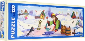Puzzle-120 "Любимые русские сказки" (П120-6411) обложка книги