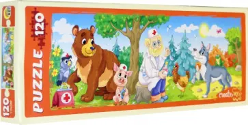 Puzzle-120 "Сказки для малышей" (П120-6413) обложка книги