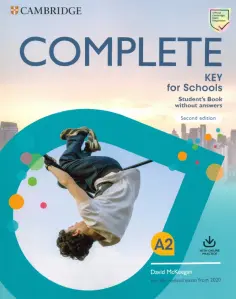 David McKeegan - Complete. Key for Schools. Second Edition. Student's Book without Answers with Online Practice обложка книги