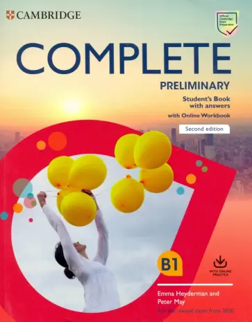 Heyderman, May - Complete. Preliminary. Second Edition. Student's Book with Answers with Online Workbook Heyderman, May - Complete. Preliminary. Second Edition. Student's Book with Answers with Online Workbook обложка книги