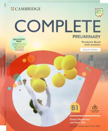 Heyderman, Cooke - Complete. Preliminary. Second Edition. Self Study Pack. Student's Book and Workbook with answers Heyderman, Cooke - Complete. Preliminary. Second Edition. Self Study Pack. Student's Book and Workbook with answers обложка книги