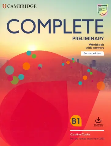 Caroline Cooke - Complete. Preliminary. Second Edition. Workbook with Answers with Audio Download обложка книги