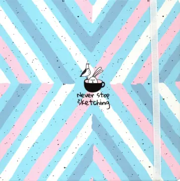 Скетчбук "Bunny. Чашка" (64 листа, 170х170, нелинованный) (N1960) обложка книги