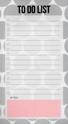 Планер недатированный, 50 листов, 10х18 см, клеевое скрепление, Dots, серый (N1978) обложка книги