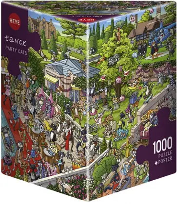 Puzzle-1000 "Кошачья вечеринка" (29838) Puzzle-1000 "Кошачья вечеринка" (29838) обложка книги