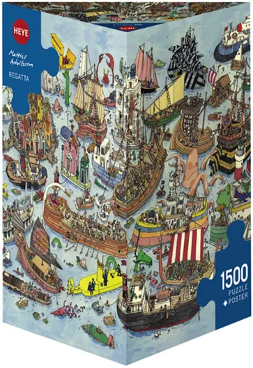 Puzzle-1500 "Регата" (29891) Puzzle-1500 "Регата" (29891) обложка книги