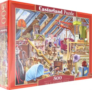 Puzzle-500. Захламленный чердак Puzzle-500. Захламленный чердак обложка книги
