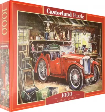 Puzzle-1000. Старинный гараж обложка книги