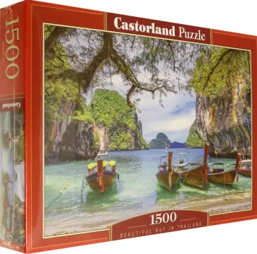 Puzzle-1500. Красивая бухта. Таиланд Puzzle-1500. Красивая бухта. Таиланд обложка книги
