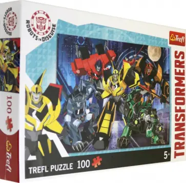 Trefl. Puzzle-100 MIDI Команда Автоботов (16315) обложка книги