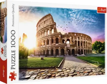 Trefl. Puzzle-1000. Солнечный Колизей обложка книги