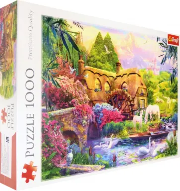 Trefl. Puzzle-1000. Сказочные земли (10496) обложка книги