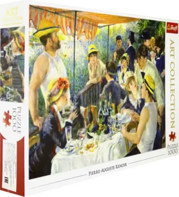 Trefl. Puzzle-1000. Завтрак гребцов (Art.10499) обложка книги